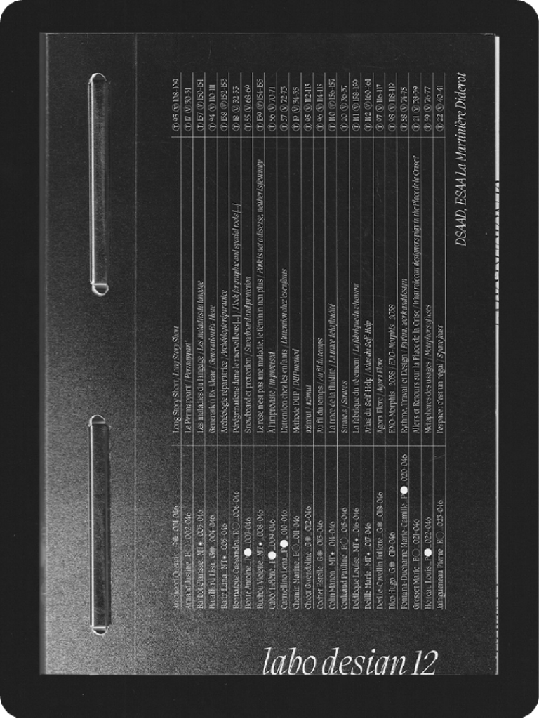 Couverture d'un livre d'artiste.